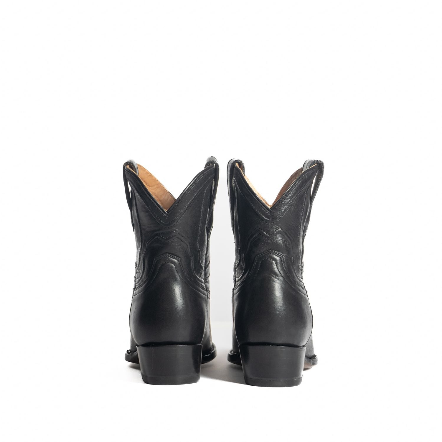 The Thistle | Women's Bootie | Natural Grain Calfskin Leather | Obsidian