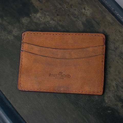 Card Case | Oil Tanned  Leather | Crazy